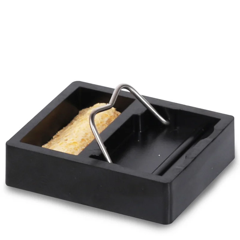 

Подставка для электрического паяльника, простой мини-стенд для сварки и пайки с Y-образной губкой для очистки, стеллаж из нержавеющей стали