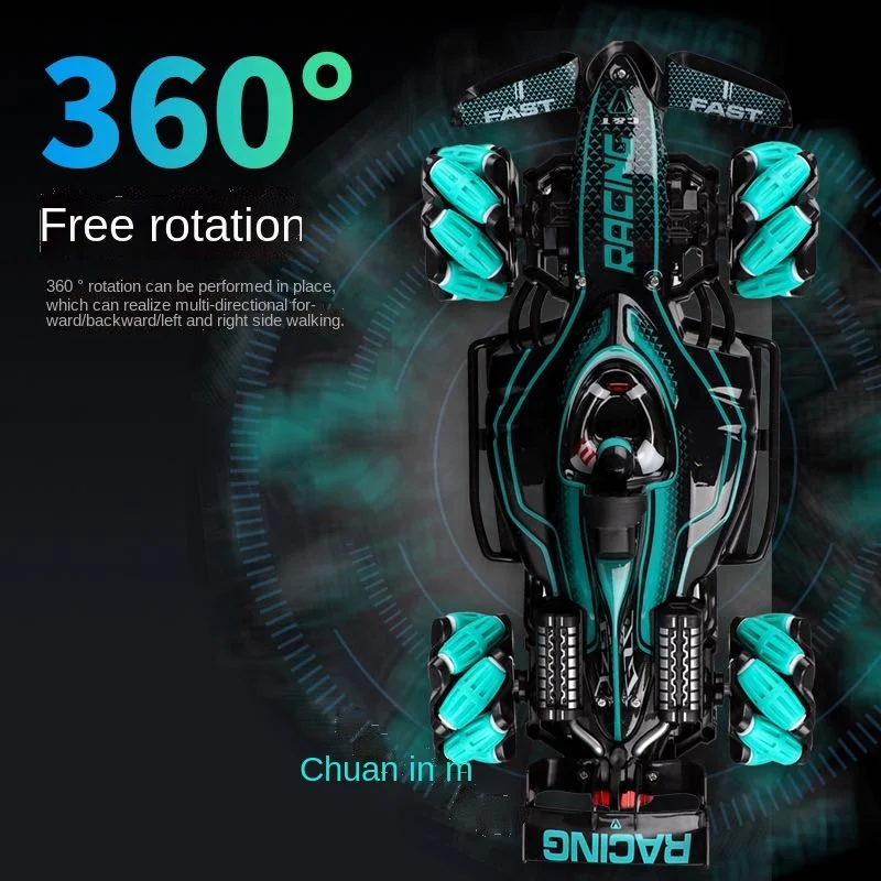 

New Supercar Fast RC Car Spray Toy Car 2.4G Remote Control 4WD Offroad Race Car High Speed Competition Drifting Toy CN(Origin)
