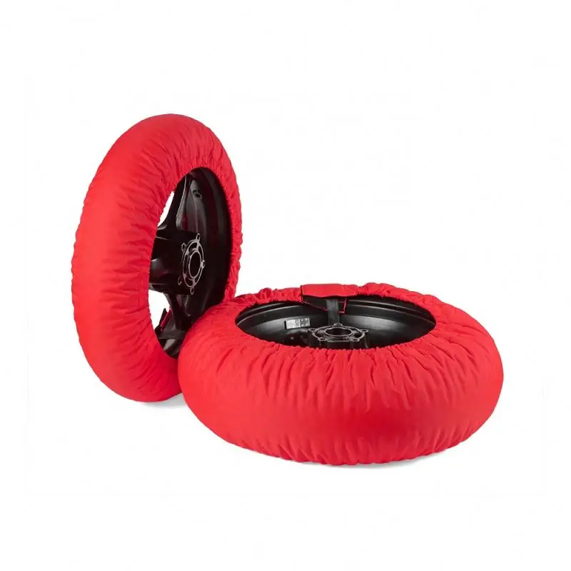 

Motorcycle Racing Tyre Warmer Front 120 Rear 180 190 200 Fit 17'' Wheels Basic 100 Degree Tire Warmer In Red