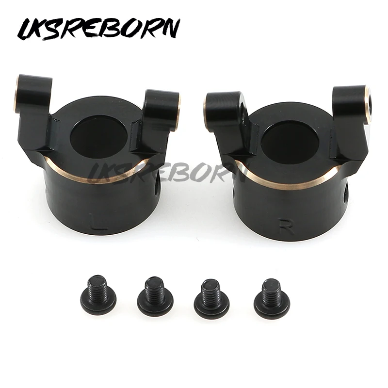 

Black Coating Brass Front C Hub Carrier C-Hub Caster Block for Axial SCX10 PRO 1/10 RC Crawler Car Upgrade Parts Accessories