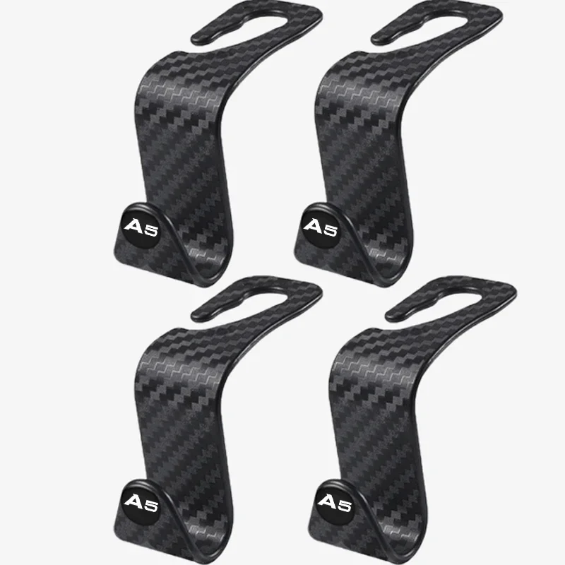 Стайлинг автомобиля крючки для подголовника из АБС-пластика Audi A5 зажимы спинки