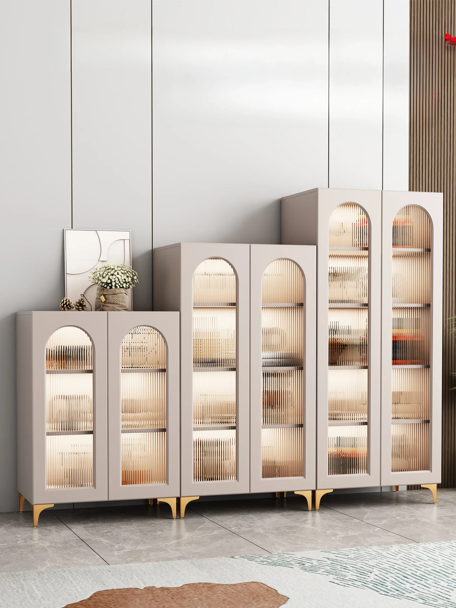 Усовершенствованный дизайн винный шкаф металлическая ножка барный Lemari Sudut