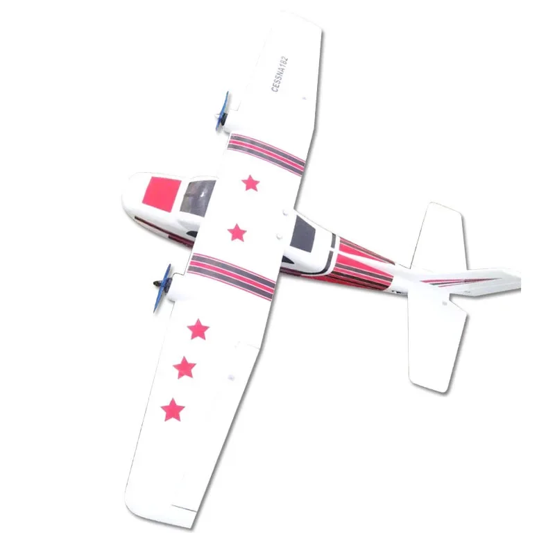 Qlq Rc самолёт с двойным двигателем Cessna 182plus 1210 мм винтовой пропеллер Электрический
