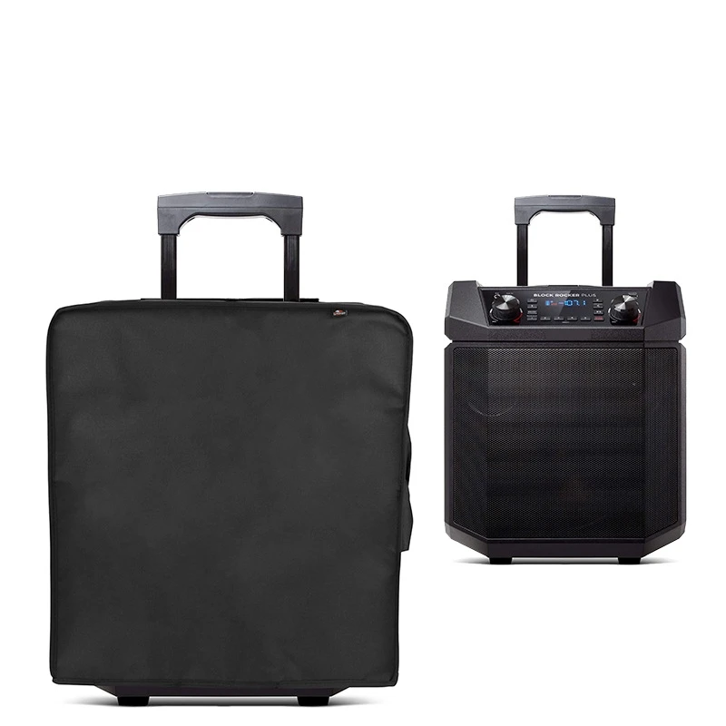 

For ION Audio Block Rocker Plus Speaker Dust Cover Large Speakers Dust-proof Protective Sleeve Black Portable Nylon Fabric Bag