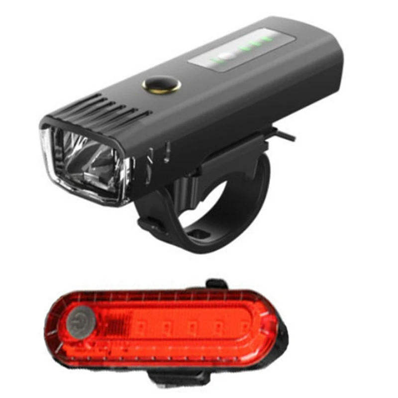 

Bike Light Headlight Bicycle Handlebar Front And Tail Light Lamp MTB Rode Cycling Flashlight Safety Light Sensor Light