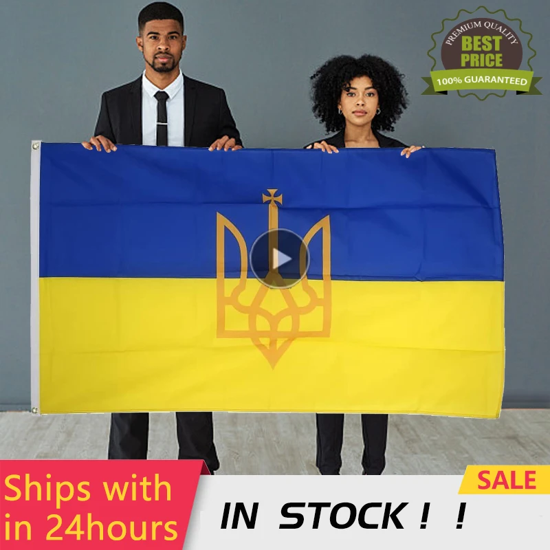 

90x150 см синий желтый флаг Ua Ukr, украинский баннер, Национальный флаг страны для украшения дома, флаги
