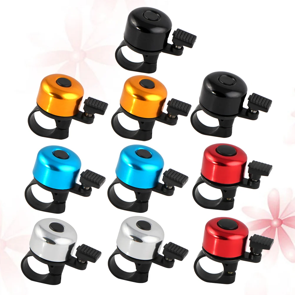 

10 Pcs Cycling Accessories Kids' Bicycles Loud Tone Bike Thumb Bell Mini Bike Folding Bike Mountain Bike Bell Electric Bike Horn