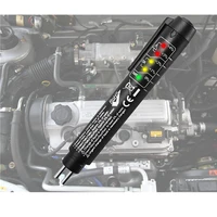 car fluid test brake fluid test pen 5 led indicator display for dot3dot4 mini electronic pen brake fluid tester digital