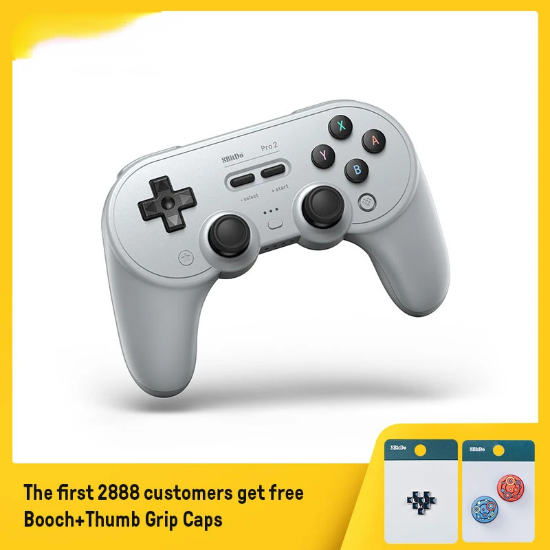 Pro 2 Bluetooth Gamepad Controller with Joystick for  Switch, PC, macOS, Android, Steam & Raspberry Pi