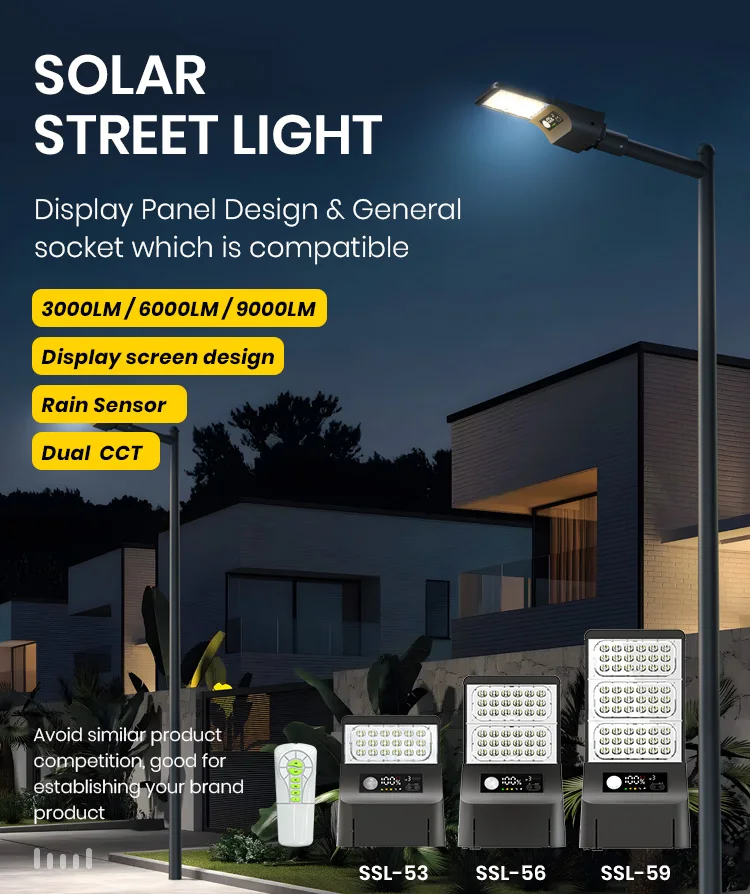 2025 SRESKY Высококачественный 30W 4м IP65 Солнечный уличный светильник с LED-подсветкой для наружного освещения (art.: 3920da38fea02) - 3920da38fea02