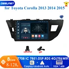 Ossuret 10,1 Android 2 + 32 автомобильный радиоприемник GPS-навигация для Toyota Corolla 2013 2014 2015 мультимедийное Авторадио Стерео видео головное устройство