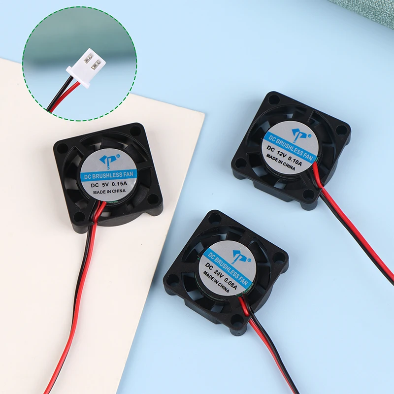 

1 Pc 25*25*7mm DC2507 Cooling Fan 2-Pin Mute 5V 12V 24V Brushless Chipset Heatsink Mini Cooling Fan Purifier Fan