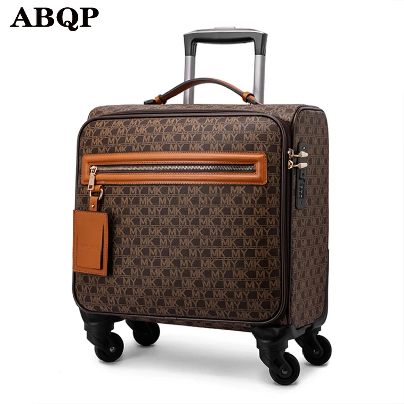 14-inch carry-on luggage 18-inch universal wheel mute trolley case 20-inch strong and durable thickened boarding suitcase set