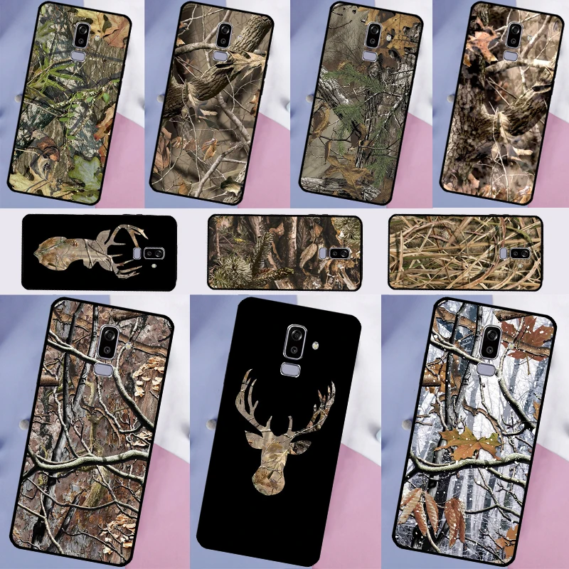 Охотничий камуфляжный чехол с рисунком для Samsung Galaxy A3 A5 2017 J1 J3 J7 J5 2016 A6 A8 A7 A9 J8 J4 J6 Plus