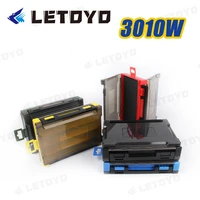 letoyo 3010w double side fishing lures boxes plastic storage box for fishing lures decoy box case fishing accessories bait box
