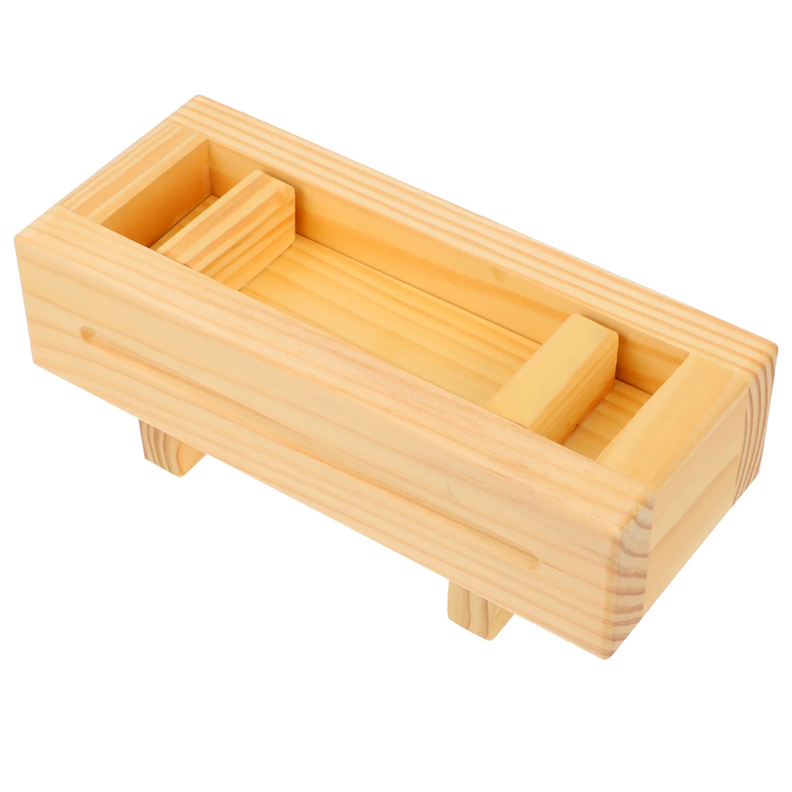

Sushi Mold Maker Press Oshizushi Rice Box Making Wood Kit Diytools Small Tool Wooden Rectangular Complete Set