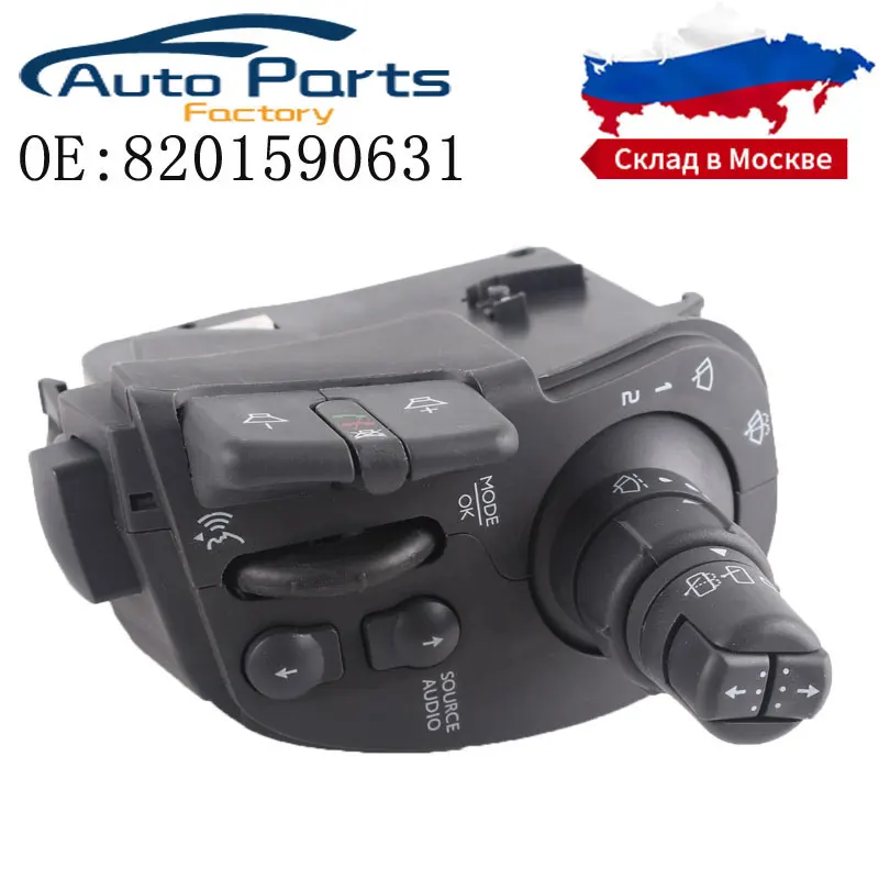 

Car Accessories Radio & Wipers Steering Column Combination Switch For RENAULT CLIO III MODUS KANGOO OEM 8201590631