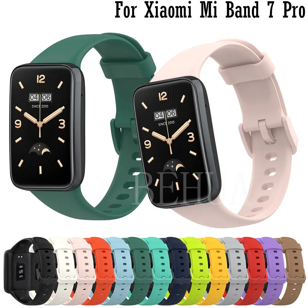 

Мягкий ремешок из ТПУ для смарт-часов Xiaomi Mi Band 7 Pro, ремешок для браслета Mi Band 7 Pro, ремешок для часов, спортивные аксессуары, чехол, новинка
