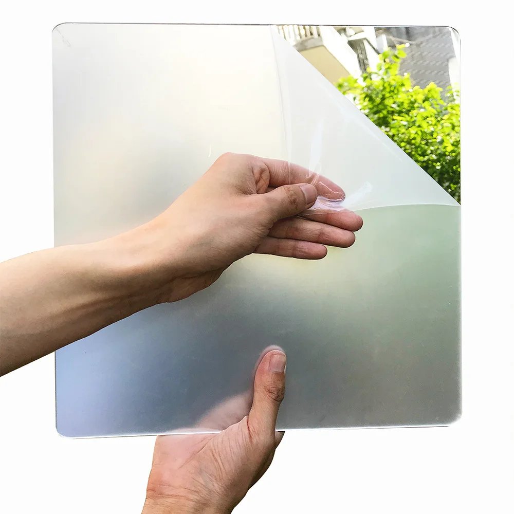 

Wall Mirrors Sticker Acrylic Self-Adhesive Soft Mirror For Bedroom Mirror Stickers Ultra-Thin Bathroom Living Room Wall Decor