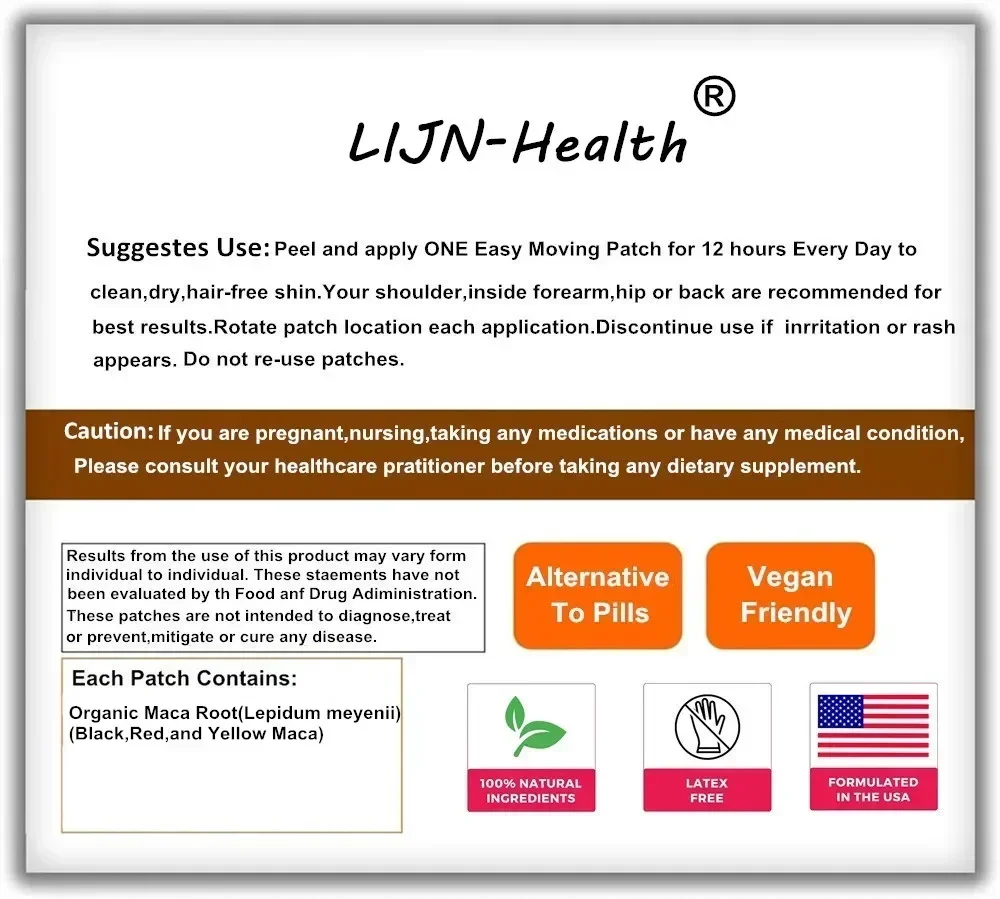 Органические прозрачные пластыри из корня маки с черным + красным желтым