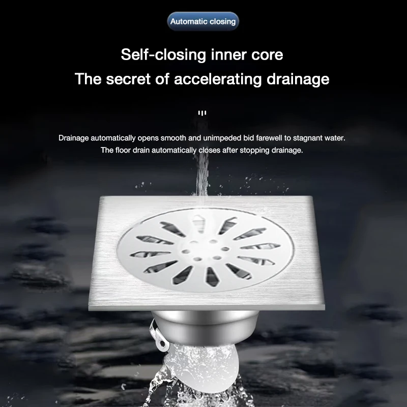 Kohler Дезодорант для слива пола из латуни/нержавеющей стали устойчивый к насекомым