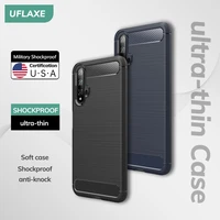 uflaxe original soft silicone case for huawei nova 5t nova 7i back cover ultra thin shockproof casing