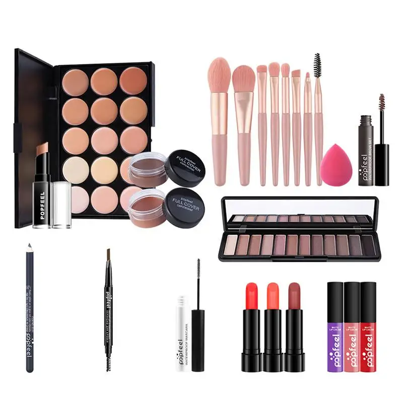 

Makeup Brushes Set 24Pcs Cosmetict Makeup For Face Make Up Tools Women Beauty Professional Foundation Blush Eyeshadow Concealer
