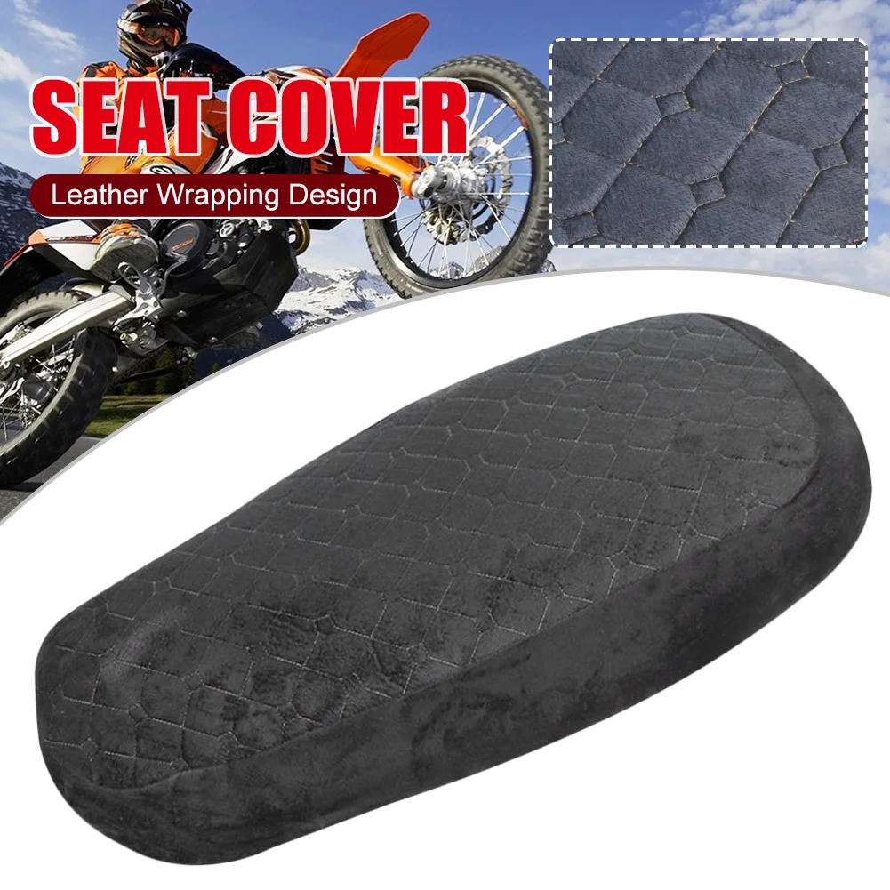 

Universal Motorcycle Seat Cover Warm Fleece Winter Seat Cushion Electric Scooter Seat Protector Cover Motorcycle Seats Parts