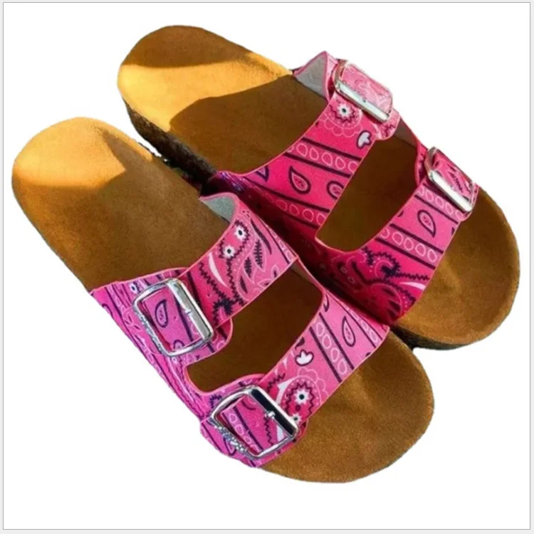 

New Summer Women Sandals Silk Bow Flat Shoes Ladies Beach Shoes Slipper Outdoor Fashion Student Home Casual Slippers 35-43