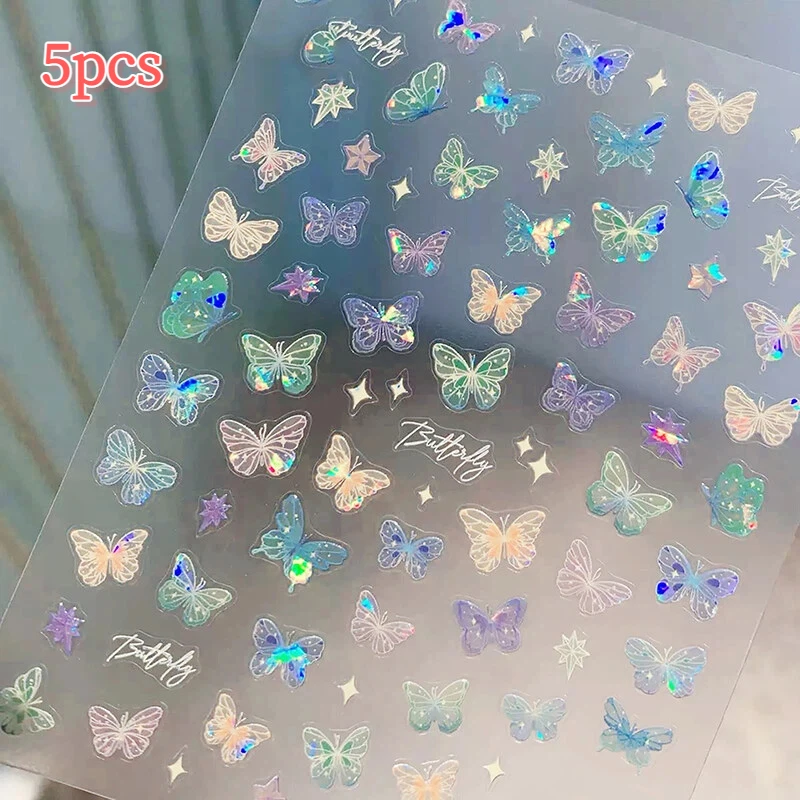 

Набор наклеек для ногтей Butterfly Wing