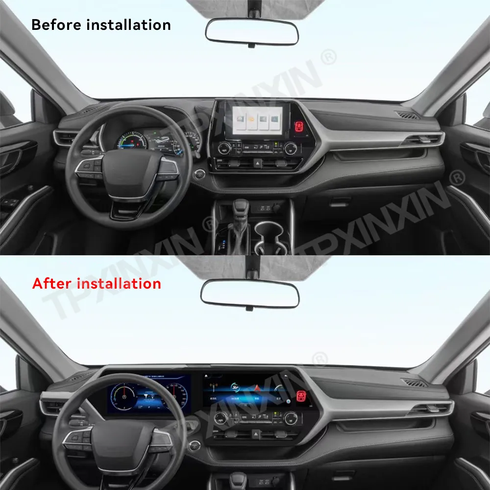Мультимедийный стерео-радиоприемник для автомобиля Android с Bluetooth-экраном Toyota