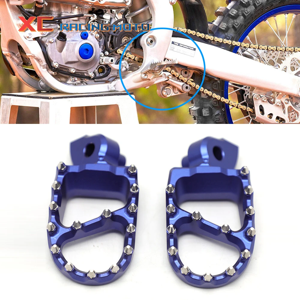 

Foot Pegs FootRest Footpegs Rests Pedals For YAMAHA YZ 65 85 125 250 YZ250F 450F 125X 250X 250FX 450FX WR250F 450F 250R 450R