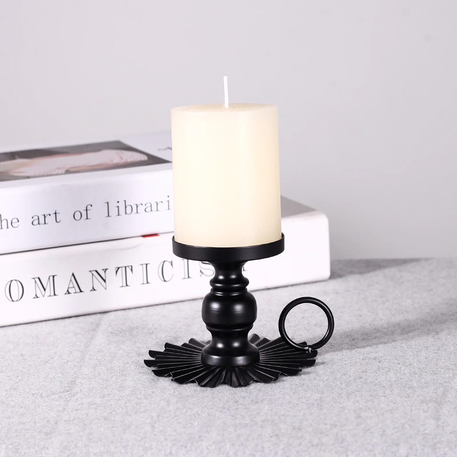 Home Retro Shop Furnishings Ornaments Candlelight Dinner Candlesticks