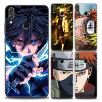 phone case for honor 8x 9s 9a 9c 9x pro lite play 9a 50 10 20 30 pro 30i 20s pro soft cover naruto uchiha sasuke kakashi anime