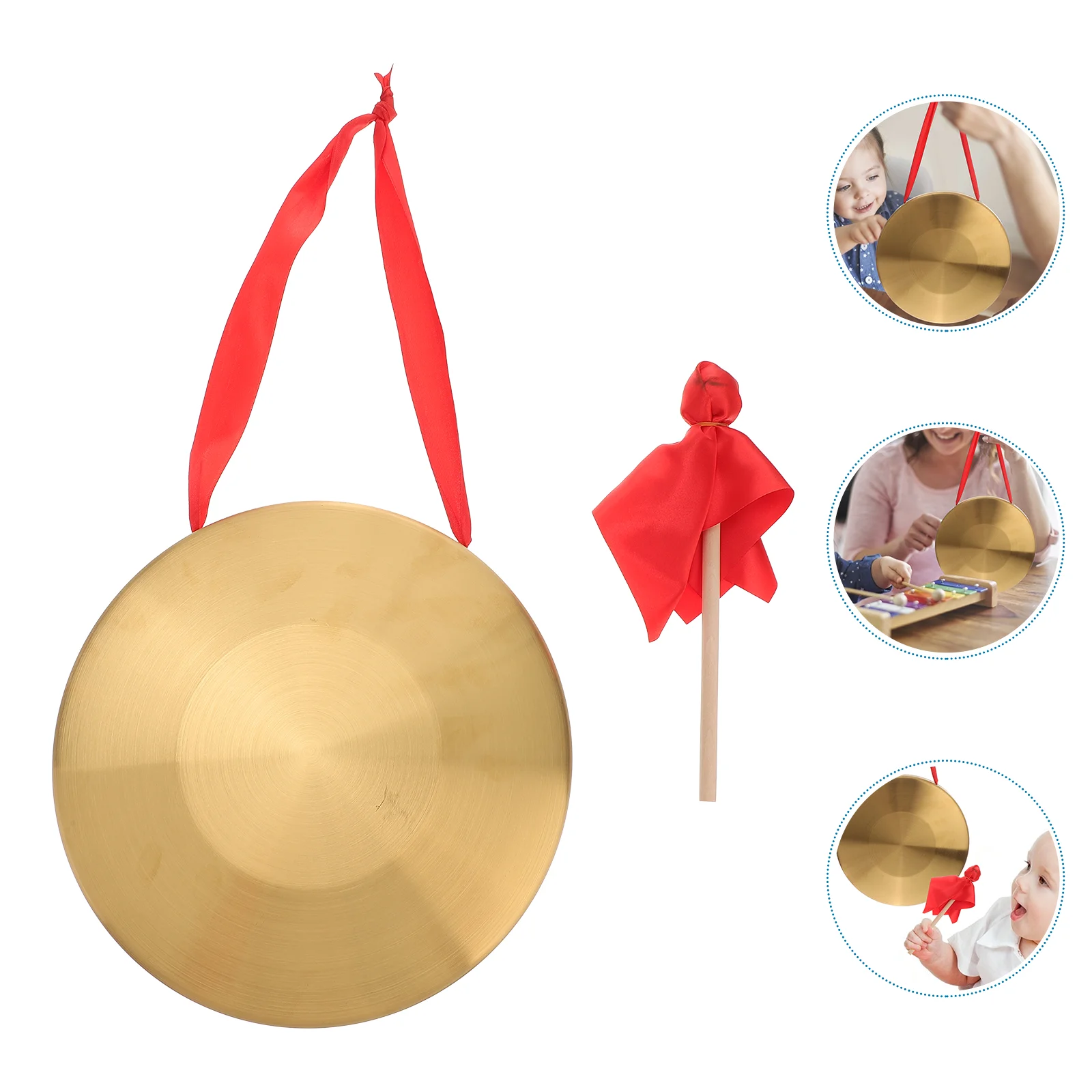 

Gong Chinese Instrument Percussion Copper Instruments Hand Opera Cooper Chime Chau Cymbals Meditation Brass Celebration