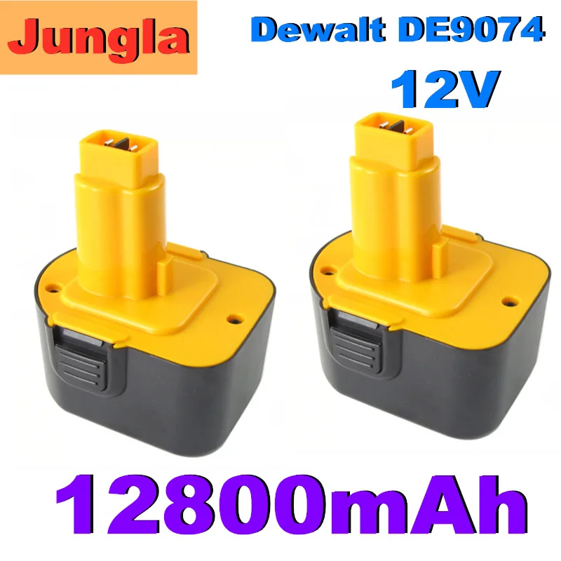 Аккумулятор для инструментов Dewalt DE9074, DC9071, DE9037, DE9071, DE9075, DW9071, DW9072, DW9074, DC727, DC756, DC980, DC981, DW051, 12 В, 12800 мАч