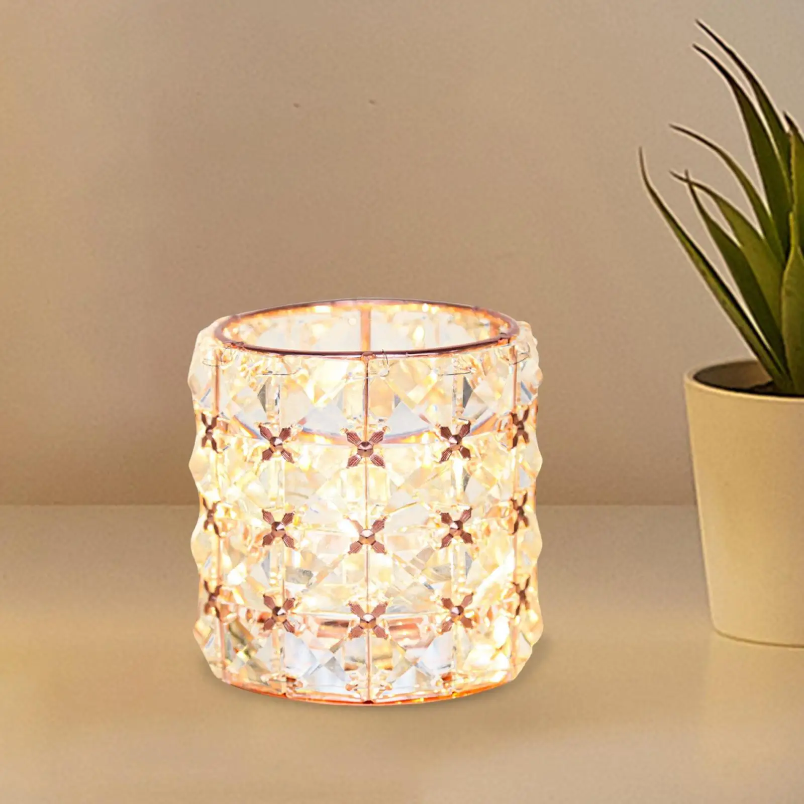 

Makeup Brush Holder Desktop Organizer Multifunction Dresser Ornament Counter