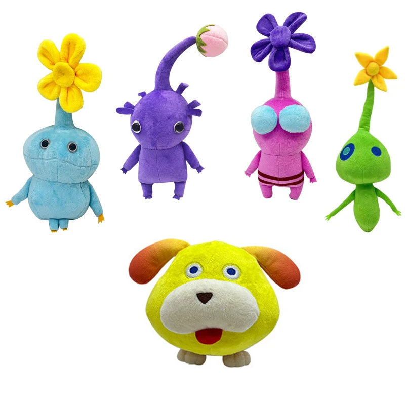 

Cartoon Ice Pikmin Plush Toys Cute Soft Animal Oatchi Dog Stuffed Dolls Home Room Decor For Kid Boys Birthday Christmas Gifts