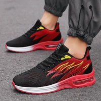 women sneakers men light breathable air cushion running shoes unisex casual lace up tennis shoe fashion