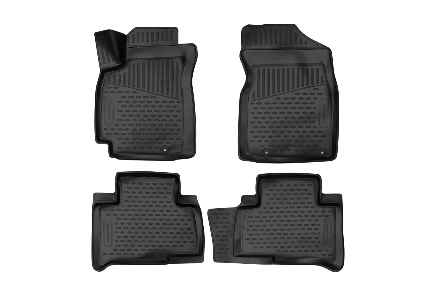 Коврики 3D в салон для GEELY Emgrand X7 2018- 4шт. (полиуретан)