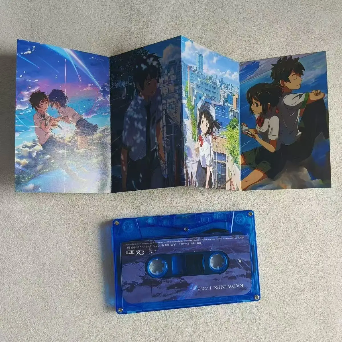 Аниме Your Name RADWIMPS Музыкальная лента Jinnouchi Kazuma Greatest Hits OST Альбом Кассеты Косплей Walkman
