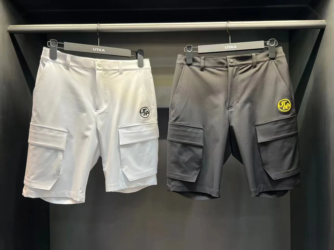 

Golf Men's Shorts Fashion Big Pocket Design Summer Casual Sports Shorts