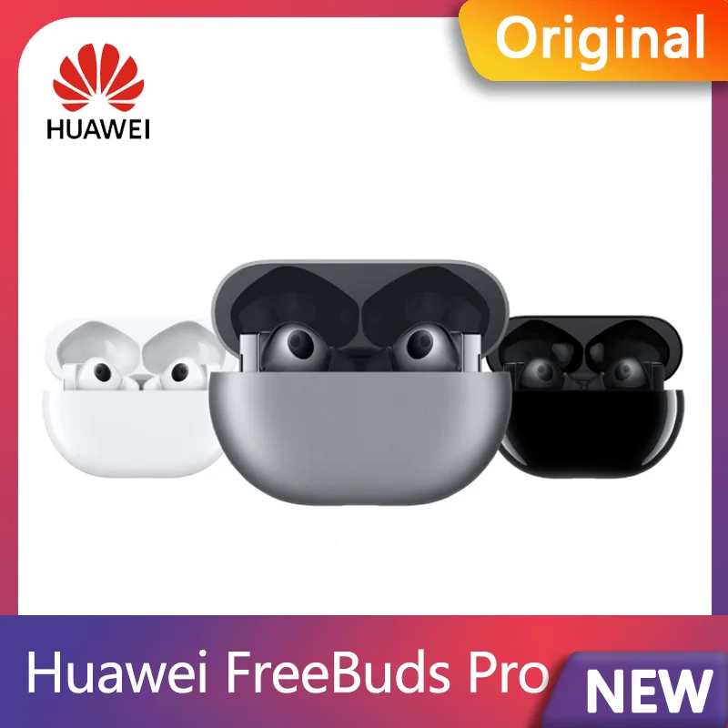 

Оригинальные беспроводные наушники Huawei FreeBuds Pro, наушники-вкладыши, гарнитура, наушники-вкладыши с активным шумоподавлением для смартфонов