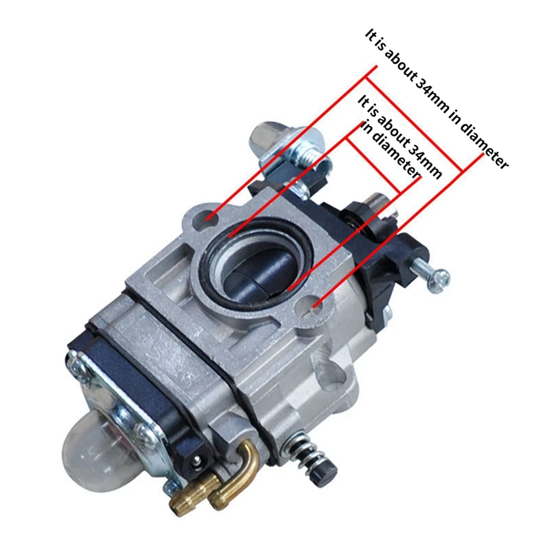 Карбюратор для газонокосилки TU43 40F-5/44F-5 карбюратор