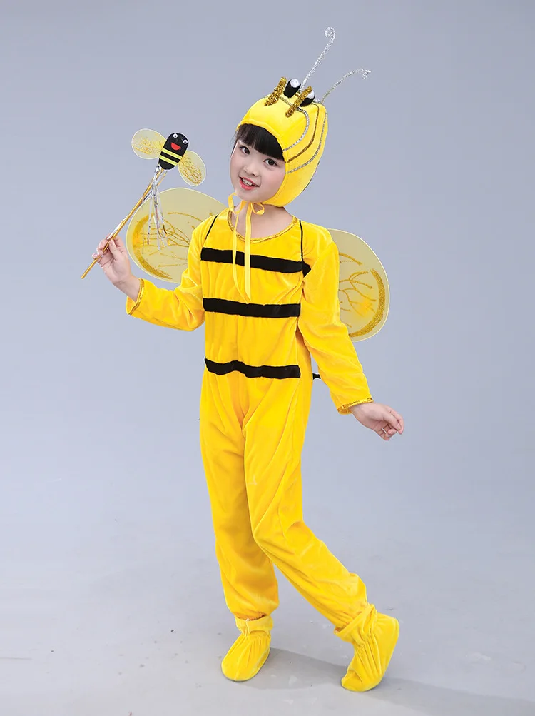 Комбинезон в желтую полоску для косплея пчелы