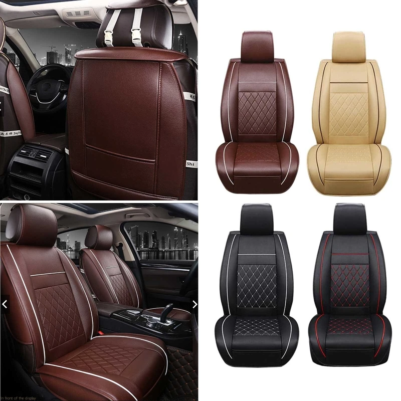 

Car Seat Pad Covers Cushion Front Rear Comfortable Durable Breathable Accessories Vehicles Office Chair Home Auto Goods D7YA