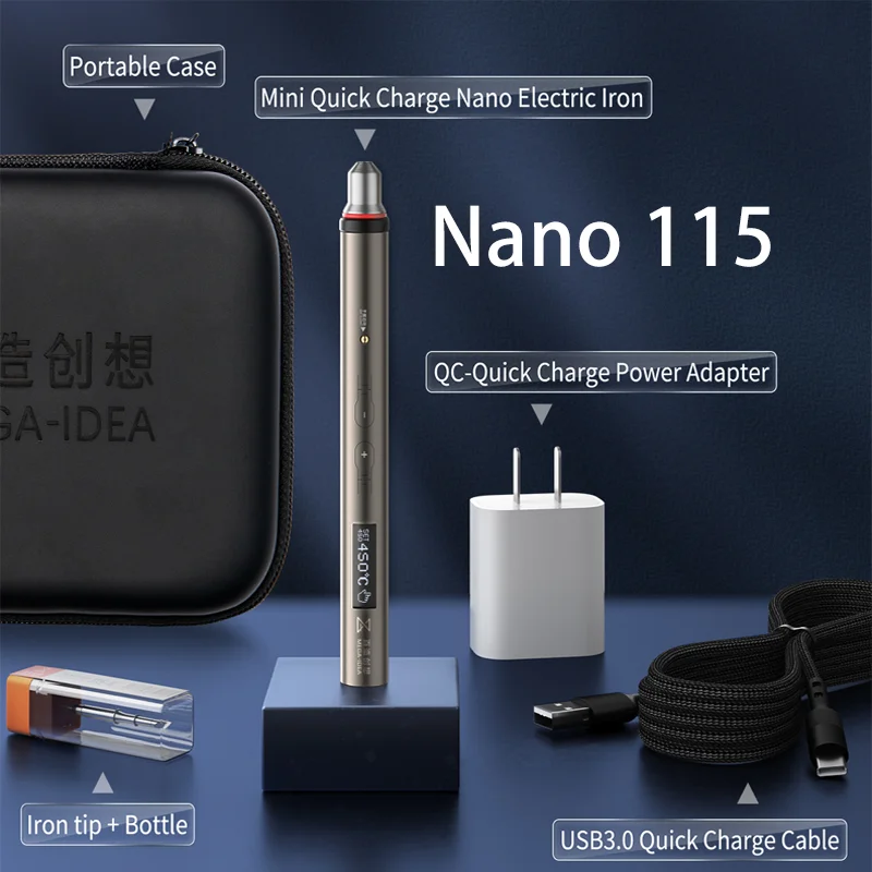 Adjustable Temperature  Electric Welding Solder Tip Station Tool