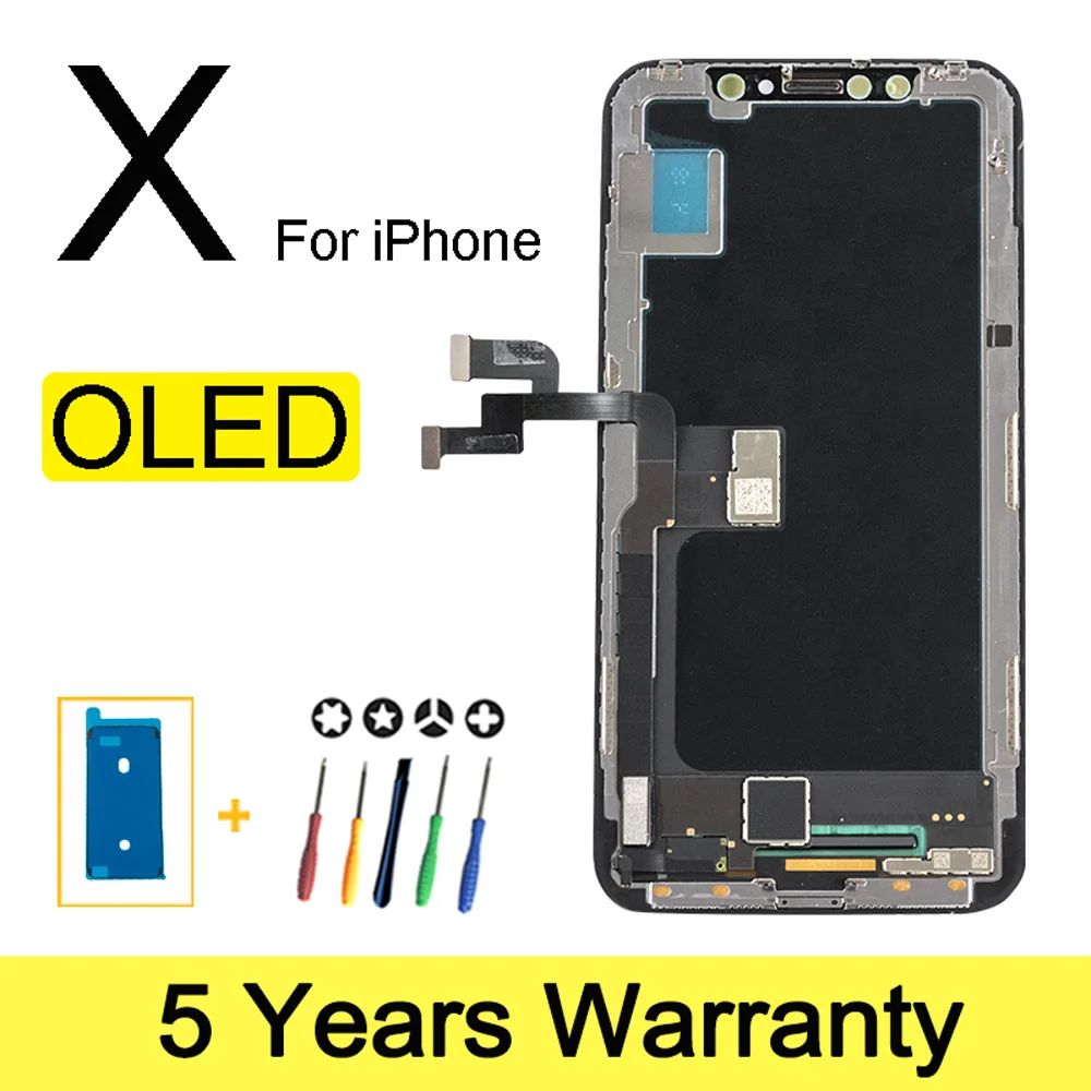

ЖК-дисплей для iPhone X, XR, 7 Plus, XS Max, XS, 11, OLED, LCD