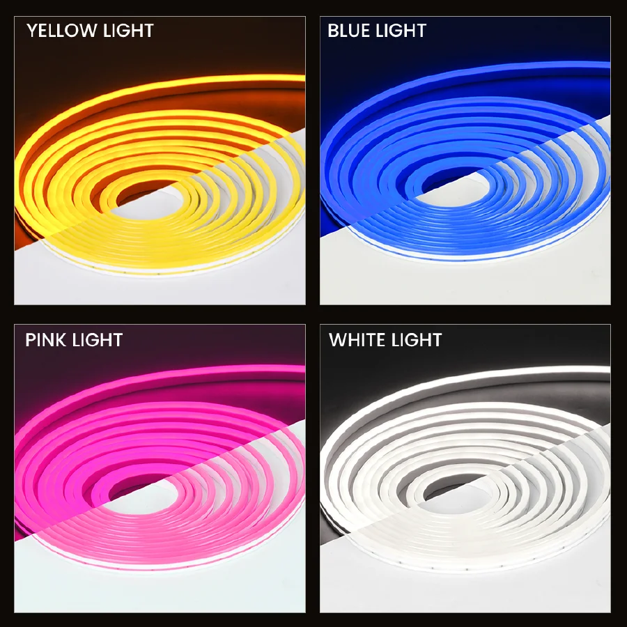 

Rope Light Dc 12v Round Tube Flexible 360 Degree Neon Strip Led Lamp Waterproof Ip65 120 Decoration And Festival Led Backligh