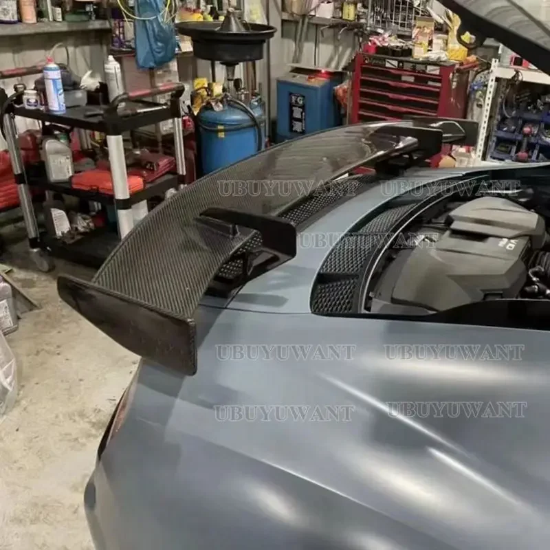 Спойлер для Audi Tt Tts Ttrs R8 MK3 Mk2 кованый задний багажник из настоящего углеродного